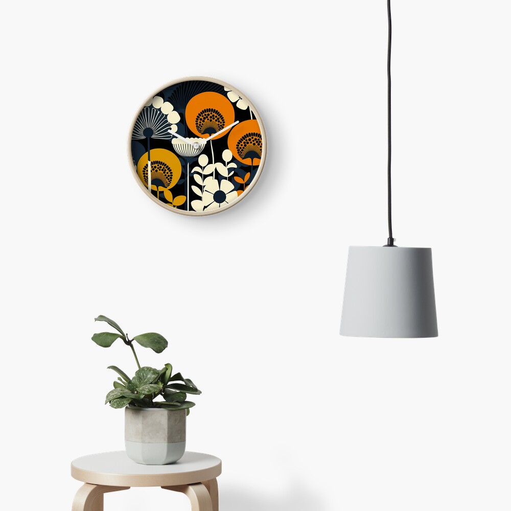 Vista previa del artículo con la obra «Reloj», diseñado y vendido por Piktart.