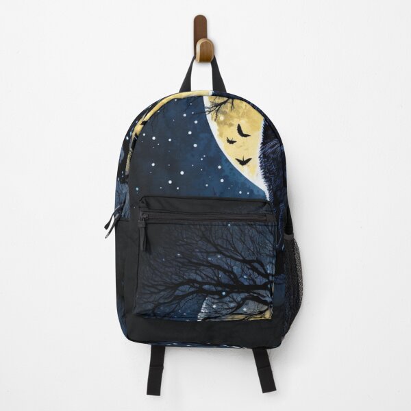 Item preview, Starry Cat Night in moon light sitting on tree designed and sold by Paintandgo.