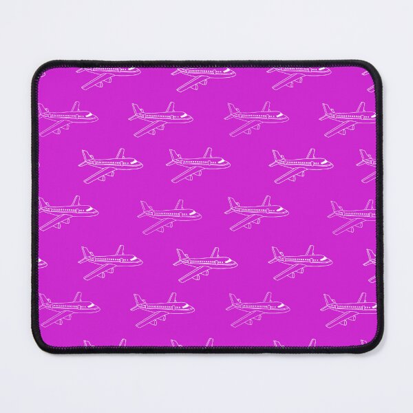 Item preview, Airplane Lover Pattern - Aviation Fan Background Pink and White designed and sold by Ikaroots.