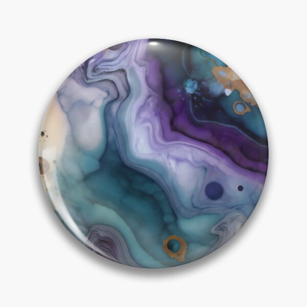 Aperçu de l'œuvre Dramatic Marbled Oceanic Abstract créée et vendue par meggydesigns.