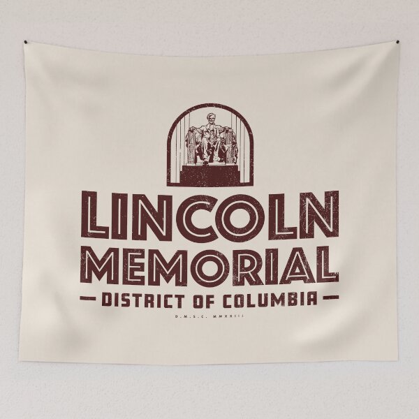 Item preview, Lincoln Memorial (Statue) - Brown designed and sold by deadmansupplyco.