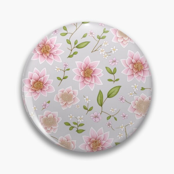 Item preview, Flowers on grey background designed and sold by Laccy.