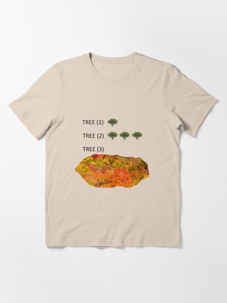 Tree 3 Number Theory Apparel T Shirt By Highparkoutlet Redbubble