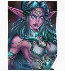 Tyrande Whisperwind Poster