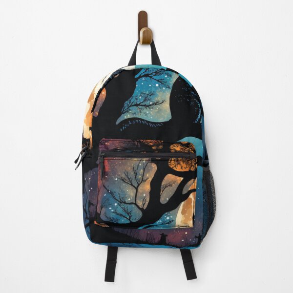 Item preview, Starry Cat Night in moon light sitting on tree designed and sold by Paintandgo.