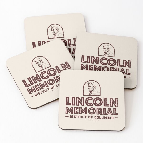 Item preview, Lincoln Memorial (Silhouette) - Brown designed and sold by deadmansupplyco.