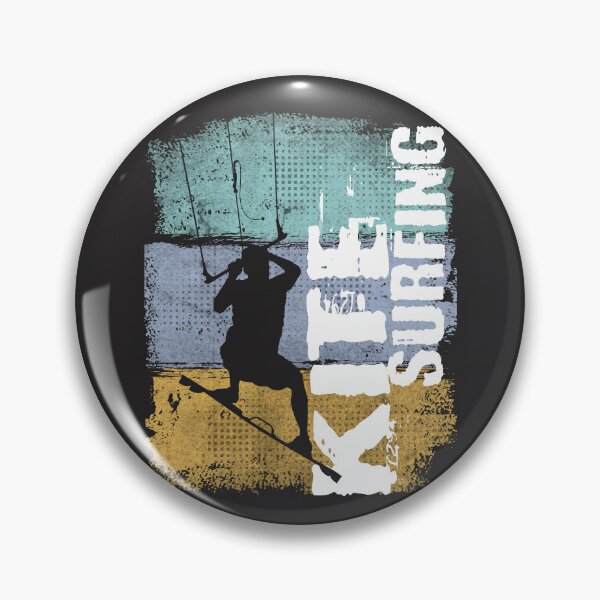 Item preview, Kitesurfing Vintage Retro Kitesurf Rider designed and sold by cidolopez.