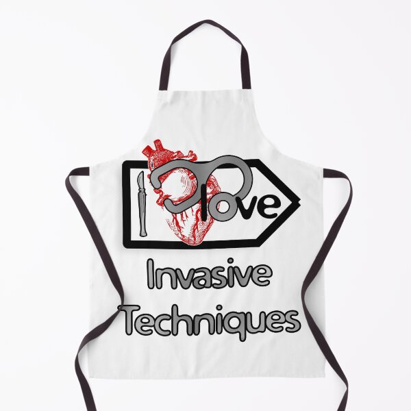 Item preview, 'I Love Invasive Techniques' Cardiology Design - Composition for T-shirts, mugs, phone cases and other accessories designed and sold by Ridiculam Toga.