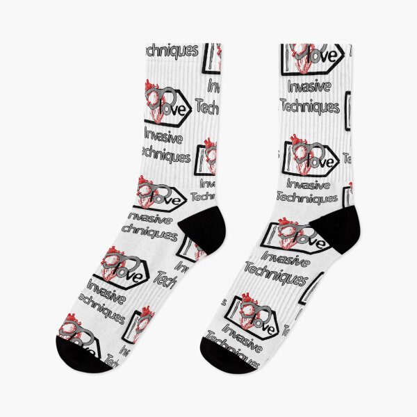 Item preview, 'I Love Invasive Techniques' Cardiology Design - Composition for T-shirts, mugs, phone cases and other accessories designed and sold by Ridiculam Toga.