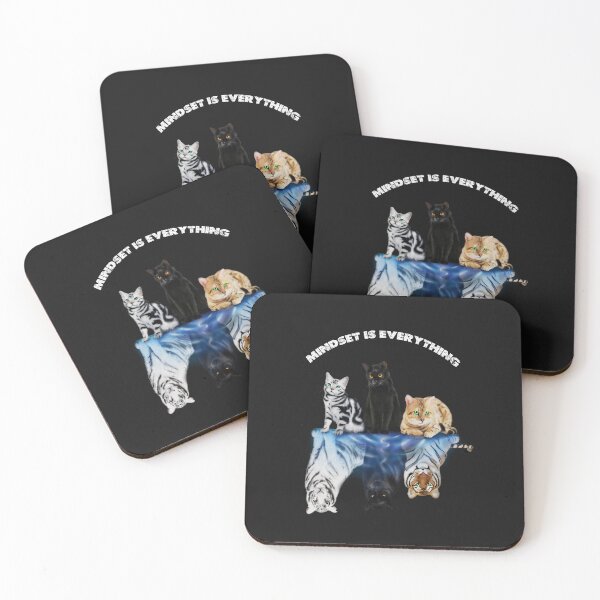 Item preview, Motivational Mindset, Big Cats, Cat Lover  designed and sold by Logiamerch.