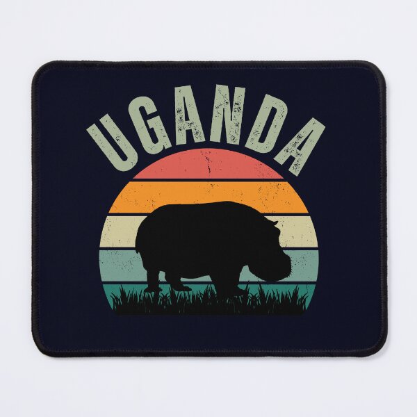 Artikelvorschau, Vintage afrikanische Flusspferde in Uganda, Nilpferd-Safari entworfen und verkauft von madtoyman.