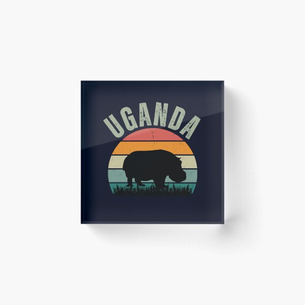 Artikelvorschau, Vintage afrikanische Flusspferde in Uganda, Nilpferd-Safari entworfen und verkauft von madtoyman.