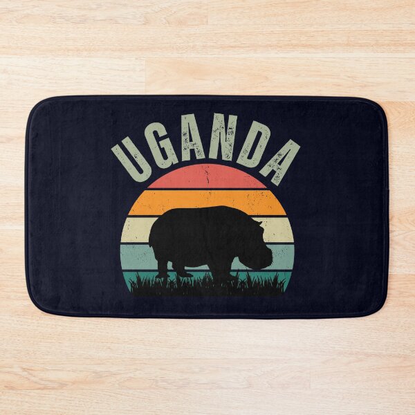 Artikelvorschau, Vintage afrikanische Flusspferde in Uganda, Nilpferd-Safari entworfen und verkauft von madtoyman.