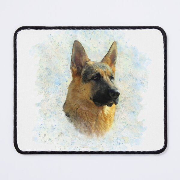 Item preview, Handsome German Shepherd Dog Art designed and sold by TrendyArtPrints.