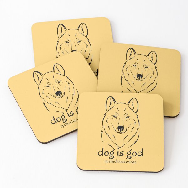 Item preview, Dog Is God Spelled Backwards. Dog Lover´s Mantra designed and sold by Rebel-Design.