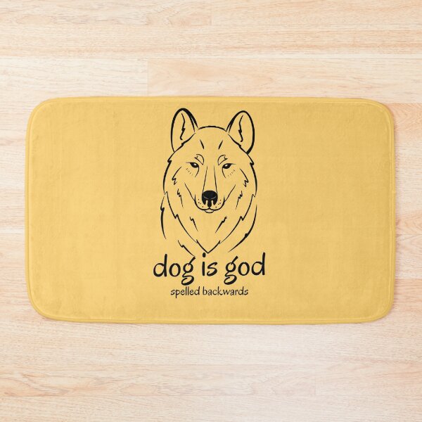 Item preview, Dog Is God Spelled Backwards. Dog Lover´s Mantra designed and sold by Rebel-Design.