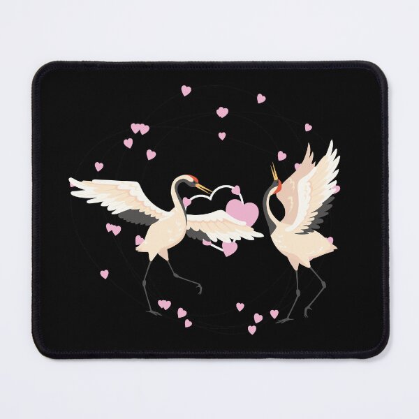 Item preview, Valentine's Day Red-crowned crane Couple designed and sold by foxforce.