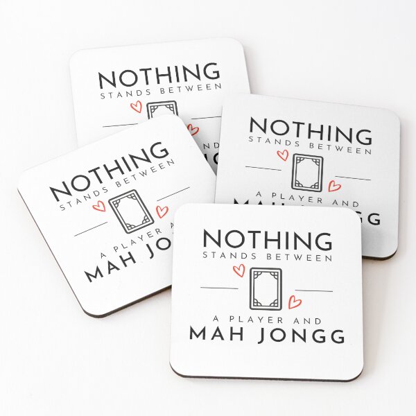 Item preview, Mah Jongg. Nothing Stands between a Player and Mah Jongg designed and sold by ModernMahjong.