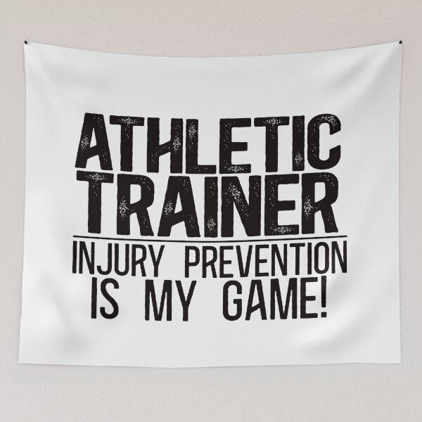Item preview, "Injury prevention is my game" - Athletic Trainer designed and sold by TeesYouWant.