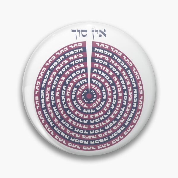 Item preview, Kabbalistic Creation - Tzimtzum & Sefirot in Hebrew designed and sold by Amber Dove Studio.