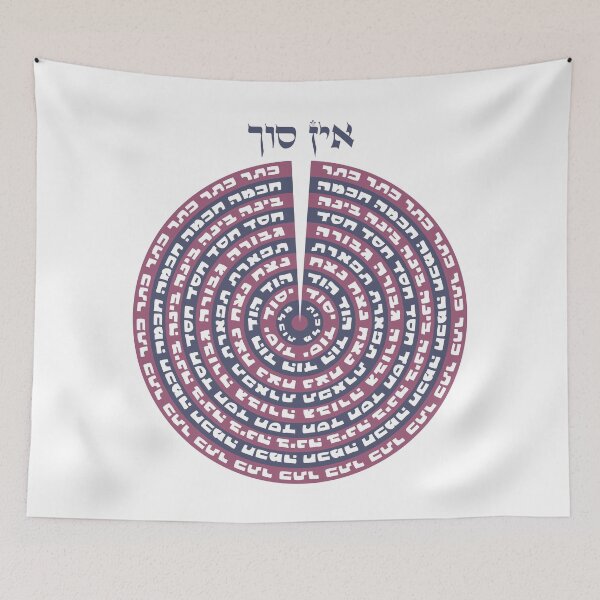 Item preview, Kabbalistic Creation - Tzimtzum & Sefirot in Hebrew designed and sold by Amber Dove Studio.