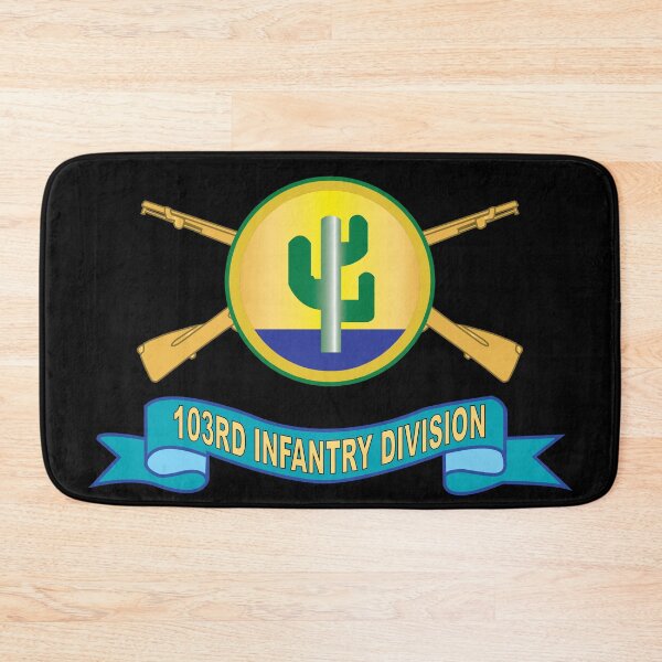 Item preview, Army - 103rd Infantry Division w Br - SSI - Ribbon X 300 designed and sold by Military Insignia Products.
