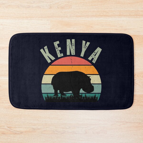 Artikelvorschau, Vintage afrikanische Flusspferde in Kenia, Nilpferd-Safari entworfen und verkauft von madtoyman.