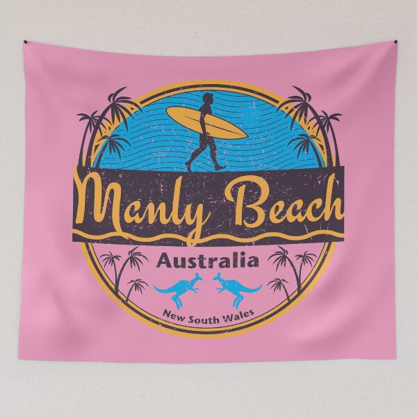 Item preview, Manly Beach, Australia designed and sold by studio838.