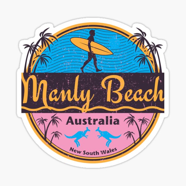 Artikel-Vorschau von Manly Beach, Australien, designt und verkauft von studio838.