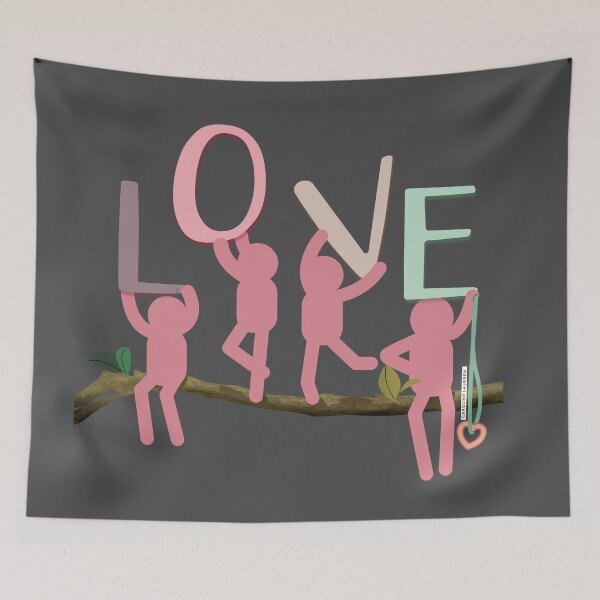 Item preview, LOVE always and forever. Cute love.  Caroline Laursen original designed and sold by Caroline Laursen.
