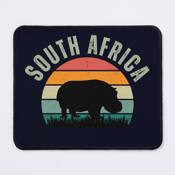 Artikelvorschau, Vintage afrikanische Flusspferde in Südafrika, Nilpferd-Safari entworfen und verkauft von madtoyman.