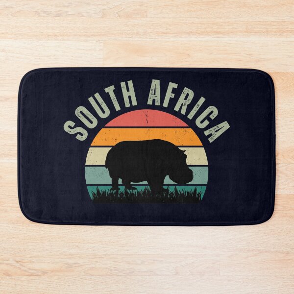 Artikelvorschau, Vintage afrikanische Flusspferde in Südafrika, Nilpferd-Safari entworfen und verkauft von madtoyman.
