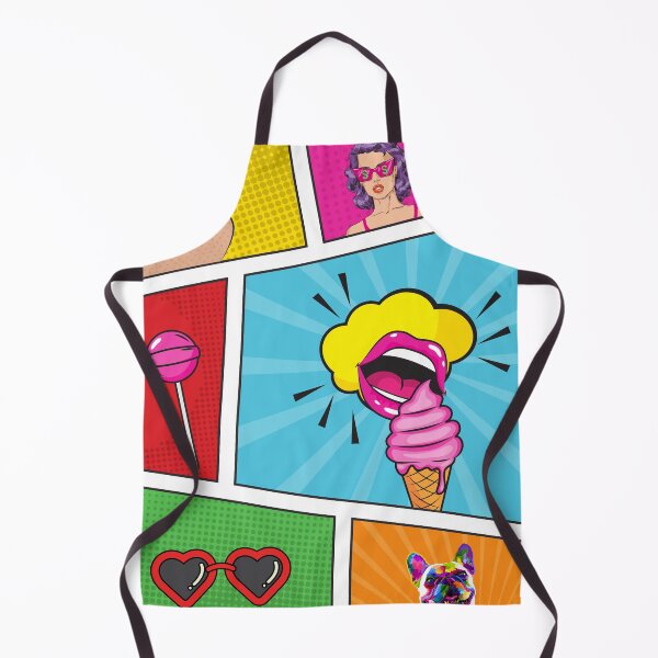 Item preview, Colorful pop art, WOW! designed and sold by ByNiran.