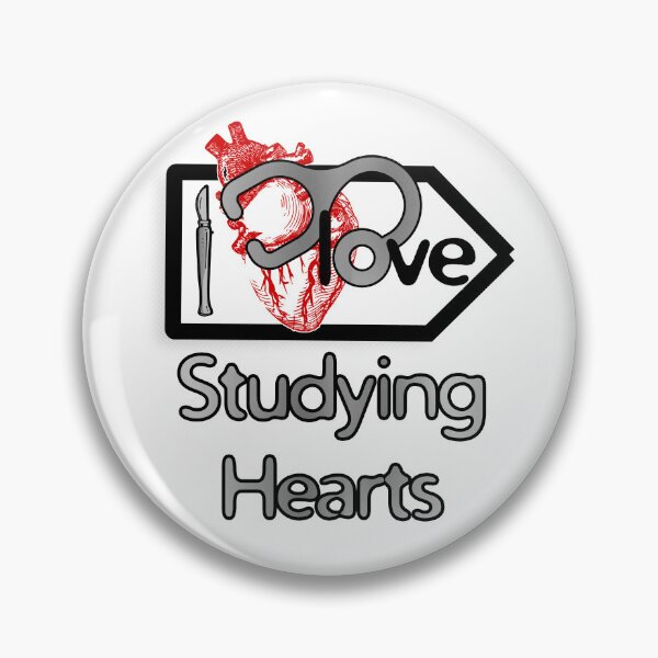 Item preview, 'I Love Studying Hearts' Cardiology Design - Composition for T-shirts, mugs, phone cases and other accessories designed and sold by Ridiculam Toga.