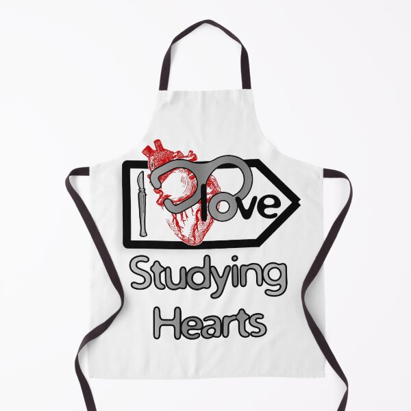 Item preview, 'I Love Studying Hearts' Cardiology Design - Composition for T-shirts, mugs, phone cases and other accessories designed and sold by Ridiculam Toga.