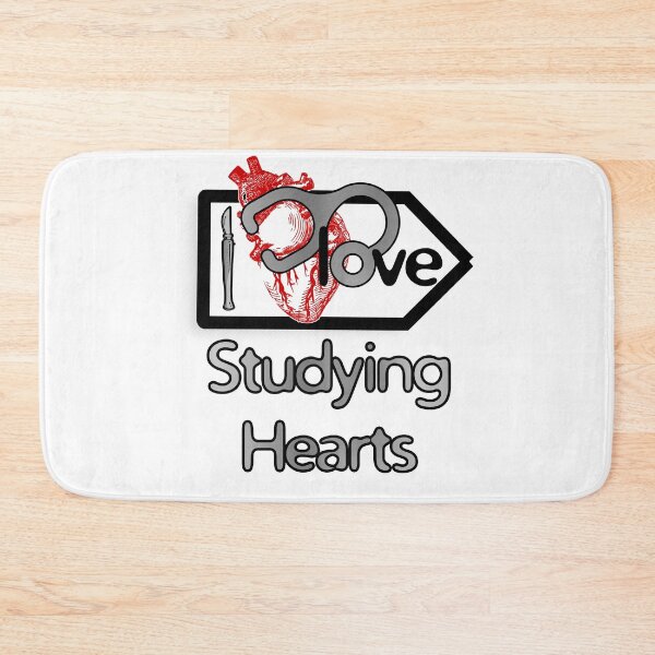 Item preview, 'I Love Studying Hearts' Cardiology Design - Composition for T-shirts, mugs, phone cases and other accessories designed and sold by Ridiculam Toga.