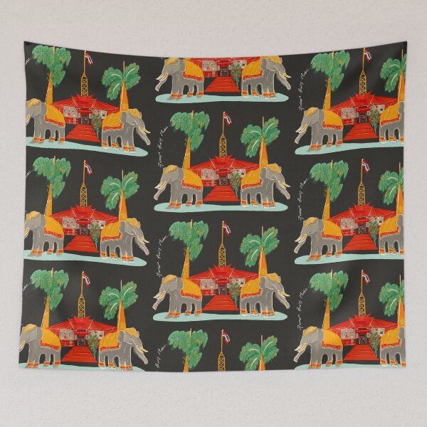 Item preview, Pattaya Floating Market designed and sold by Aaartistlife.