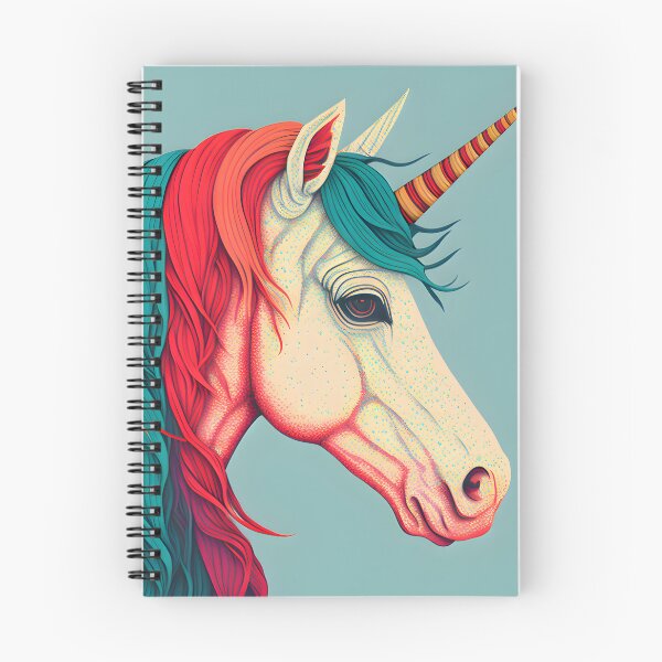 Item preview, A multicolored unicorn designed and sold by Warehouse46.