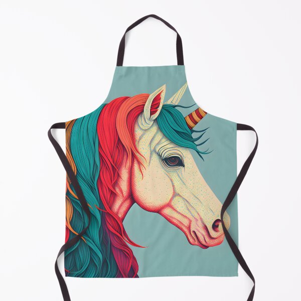 Item preview, A multicolored unicorn designed and sold by Warehouse46.