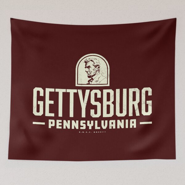 Item preview, Gettysburg, Pennsylvania (Tan) designed and sold by deadmansupplyco.