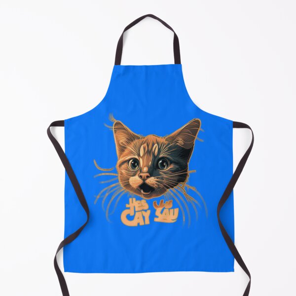 Aperçu de l'œuvre Cat say hey créée et vendue par Taous ⭐⭐⭐⭐⭐.