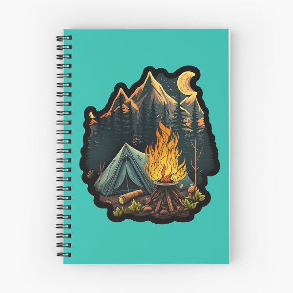 Item preview, Camping, camp fire, camp tent, camping lover designed and sold by pixeldizajn.