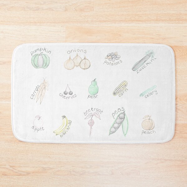 Item preview, Fruit and Veg collection 1 in colour designed and sold by Acetry99.