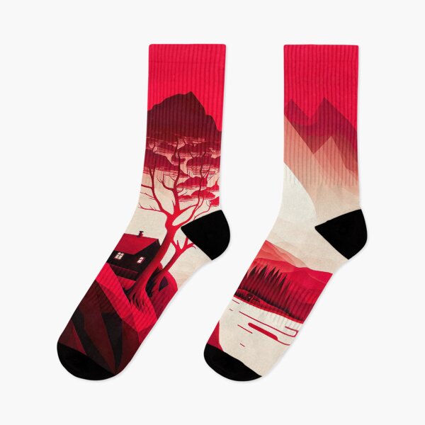 Item preview, Red Release: The Soothing Japanese Landscape designed and sold by Papouilles.