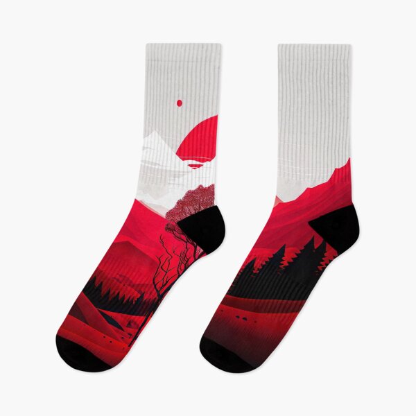 Item preview, Red Release: The Soothing Japanese Landscape designed and sold by Papouilles.