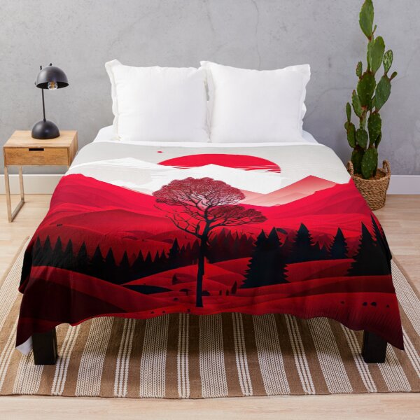 Item preview, Red Release: The Soothing Japanese Landscape designed and sold by Papouilles.