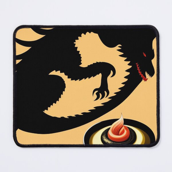 Item preview, The Black Sushi Dragon-The Black Sushi Dragon designed and sold by khajji 18.