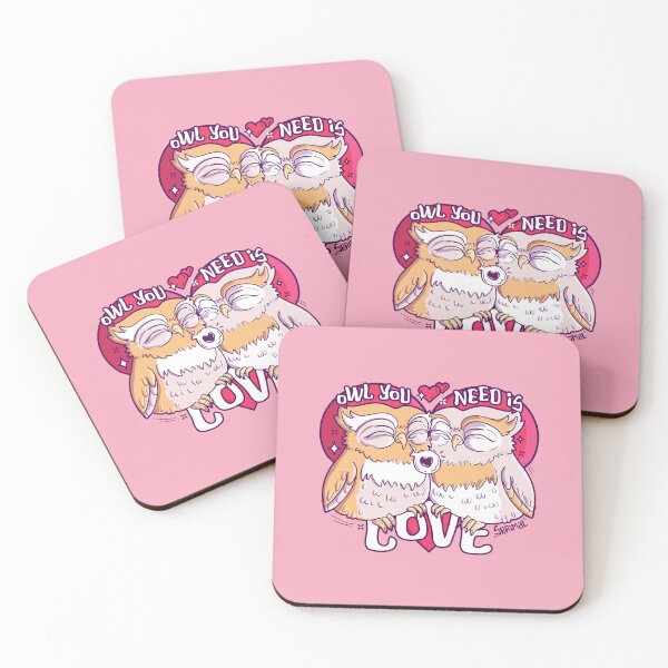 Item preview, Owl you need is love pun designed and sold by SPIRIMAL.