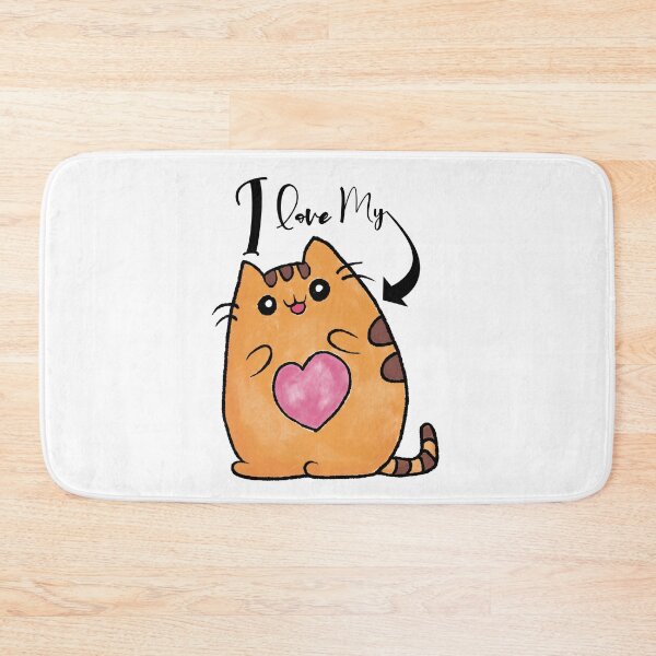 Item preview, ILove my fat cat Hand-drawn by Marcus  designed and sold by Allshorts.