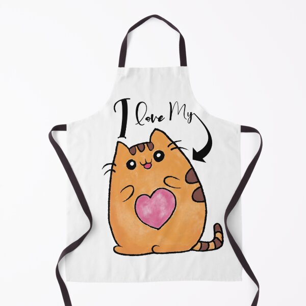 Item preview, ILove my fat cat Hand-drawn by Marcus  designed and sold by Allshorts.